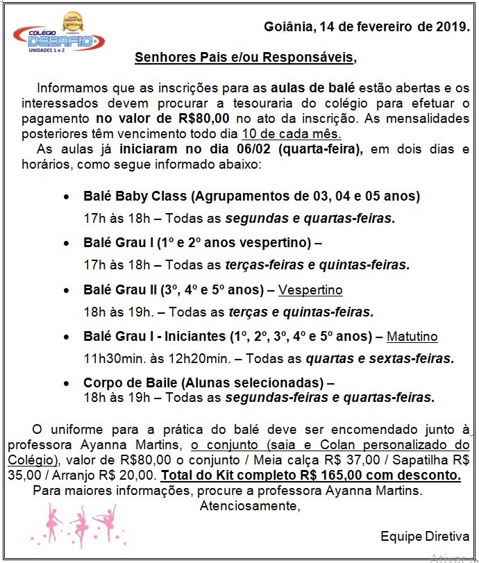 14-02 Balé Unidade 1