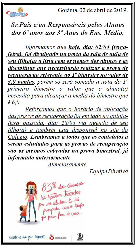 02-04 - Recuperação 6º ao Médio