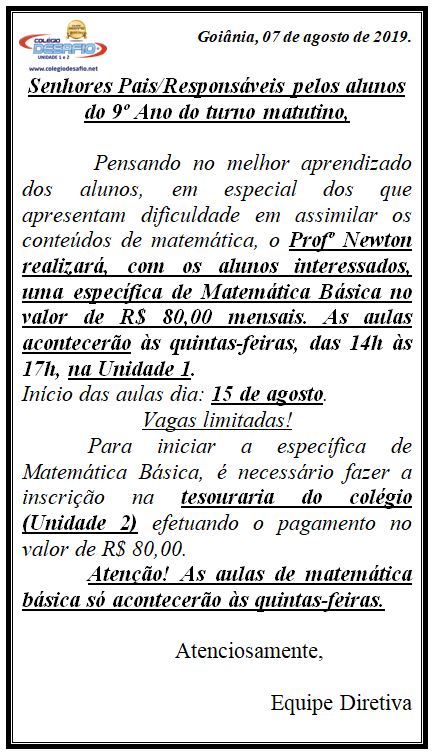 Matemática Básica