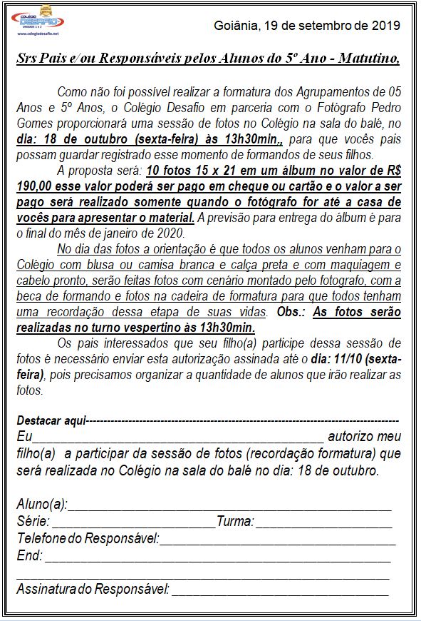 Formatura 1 - Unidade 2