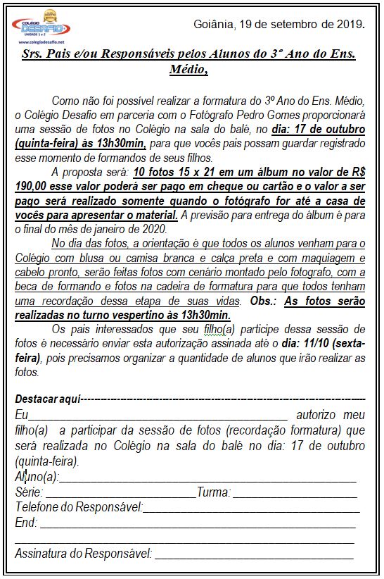 Formatura 3 - Unidade 2